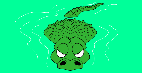 clipart alligator cartoon - photo #37