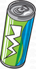 Energy Drinks Clipart Image