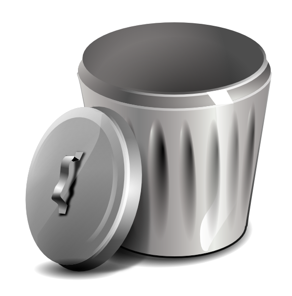 free clipart images trash can - photo #15