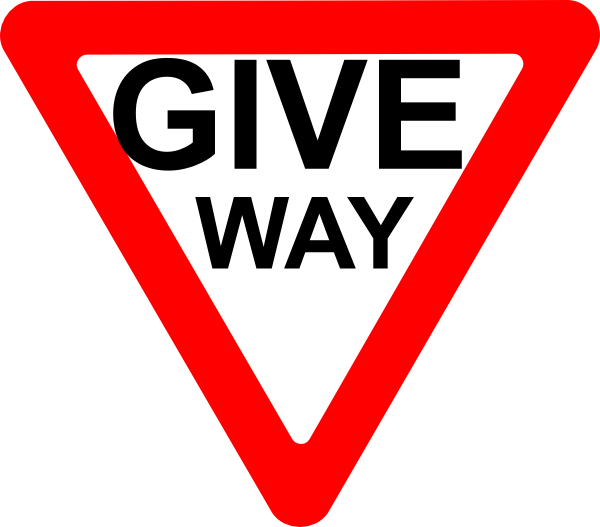 clipart road signs free - photo #37