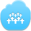 Free Blue Cloud Cementary Image