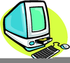 Computer Desktop Clipart Image