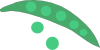 Green Peas Clip Art
