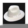 White Fedora Amazon Image