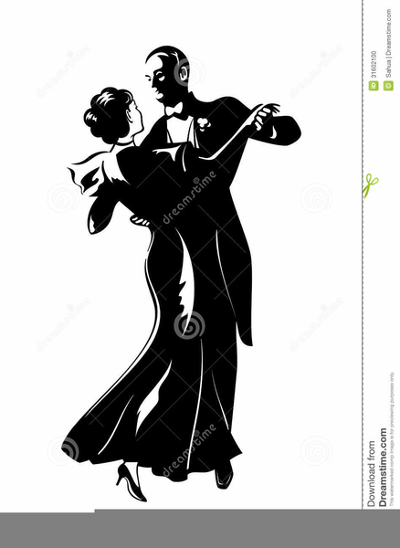 Ballroom Dancing Clipart Silhouette Free Images At Clker