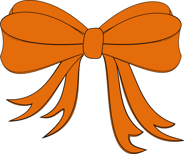 Orange Ribbon Clip Art at  - vector clip art online