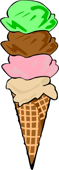 ice cream cone clip art pictures - photo #25