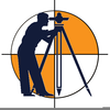 Land Surveyor Clipart Image