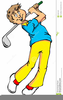 Clipart Golfers Image