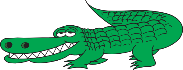 free animated alligator clipart - photo #35