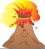 Free Animated Clipart Volcanoes Image