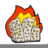 Free Clipart Of A Burning Building Image