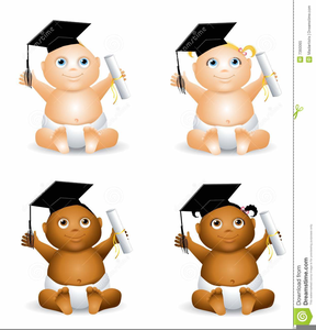 African American Baby Clipart Image