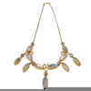 Gold Moonstone Necklace Image