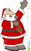 Singing Santa Clipart Image