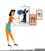 Free Clipart Of Woman Cleaning Image