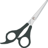 Grey Scissor Clip Art