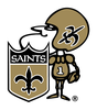 Saints Football Helmet Clipart Image