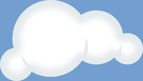 cartoon sun and clouds. Cloud