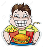 Fatty Foods Clipart Image
