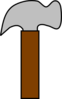 New Gray Hammer Clip Art