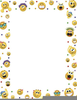 Boarder Clipart Face Smiley Image