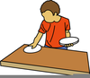 Wipe Table Clipart Image