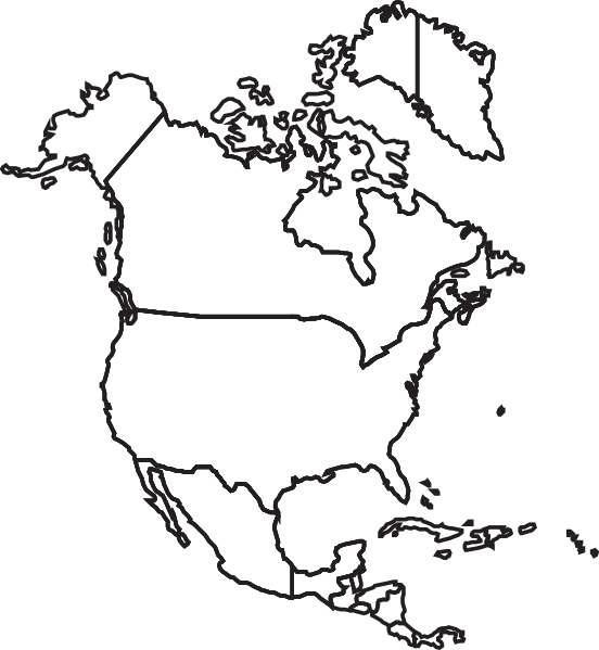 clipart map of america - photo #27