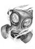 Gas Mask Tattoo Image