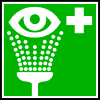 Eye Rinsing Cleaning Medical Clip Art