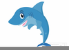 Animated Sharks Clipart Image