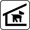 Kennel Dogs 1 Clip Art