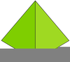 Square Based Pyramid Clipart Image