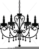Free Chandelier Clipart Image