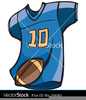 Free Football Jersey Clipart Image