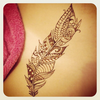Henna Feather Image