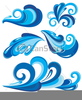 Water Splashes Clipart Image