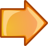 Arrow Orange Right Clip Art
