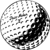 Golf Ball Clip Art