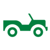 Green Jeep Silhouette Clip Art