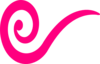 Pink Swirl Clip Art