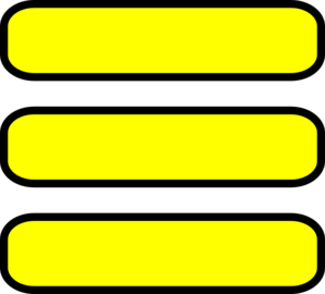 Menu Yellow Icon Button Clip Art
