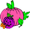 Girly Pumpkin Clip Art