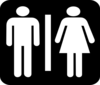 Toilet Gents / Ladies New Clip Art