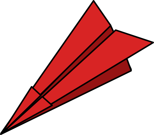 clipart paper plane - photo #12