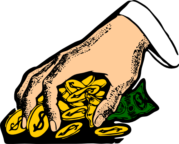 clipart money hand - photo #38