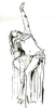 Gypsy Dancer Clipart Image