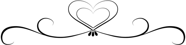 free clip art heart scroll - photo #12