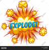 Explode Clipart Image