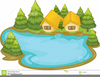 Free Clipart Of Lakes Image